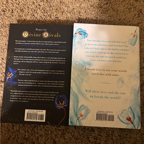 Rebecca Ross Book Set - Divine Rivals & Ruthless Vows - Picture 2 of 2